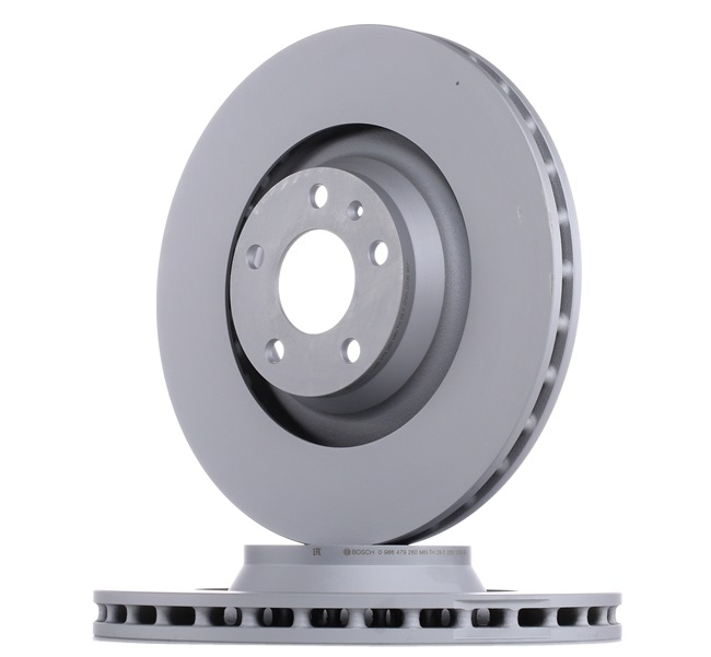 BOSCH | Freni a disco rivestito, ad alto tenore di carbonio, ventilato 0 986 479 260 AUDI A6 C6 Avant (4F5) 2005 economici online