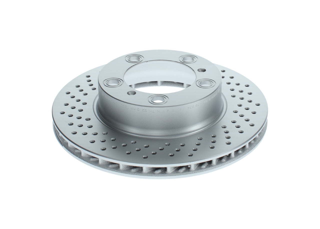 Número OEM 987 351 401 01 - Disco de freno 0 986 479 674 PORSCHE