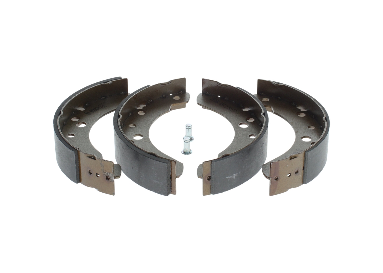 Bremsbackensatz 0 986 487 242 BOSCH FORD Transit Mk3 Bus (VE6) 2.0 Cat (TBS, TCL, TCS) 1991 78 PS