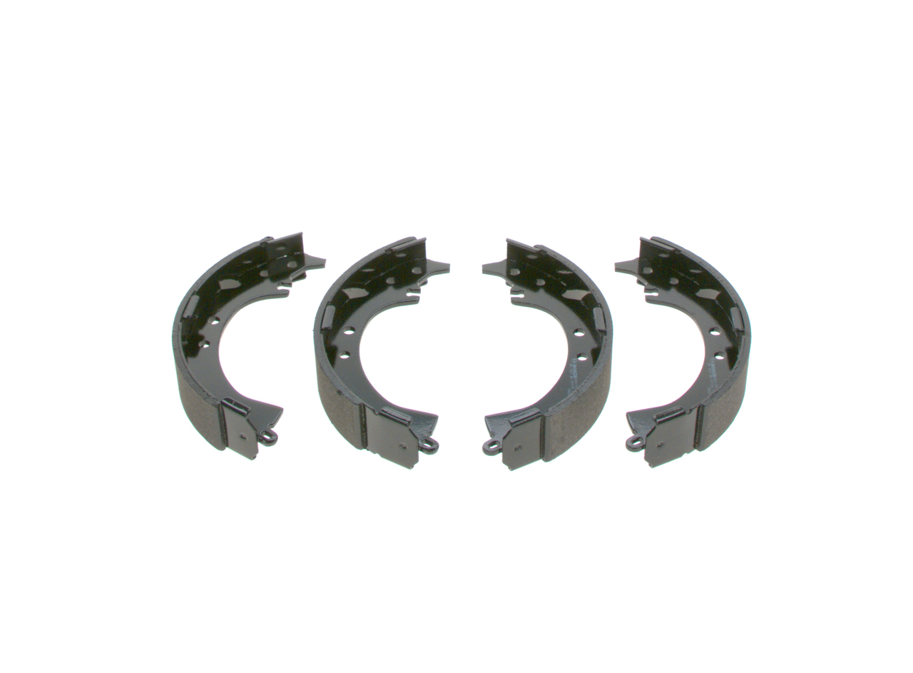 Número OEM 04495 42 010 - Juego de zapatas de frenos 0 986 487 424 TOYOTA, SUZUKI, LEXUS, DAIHATSU, WIESMANN