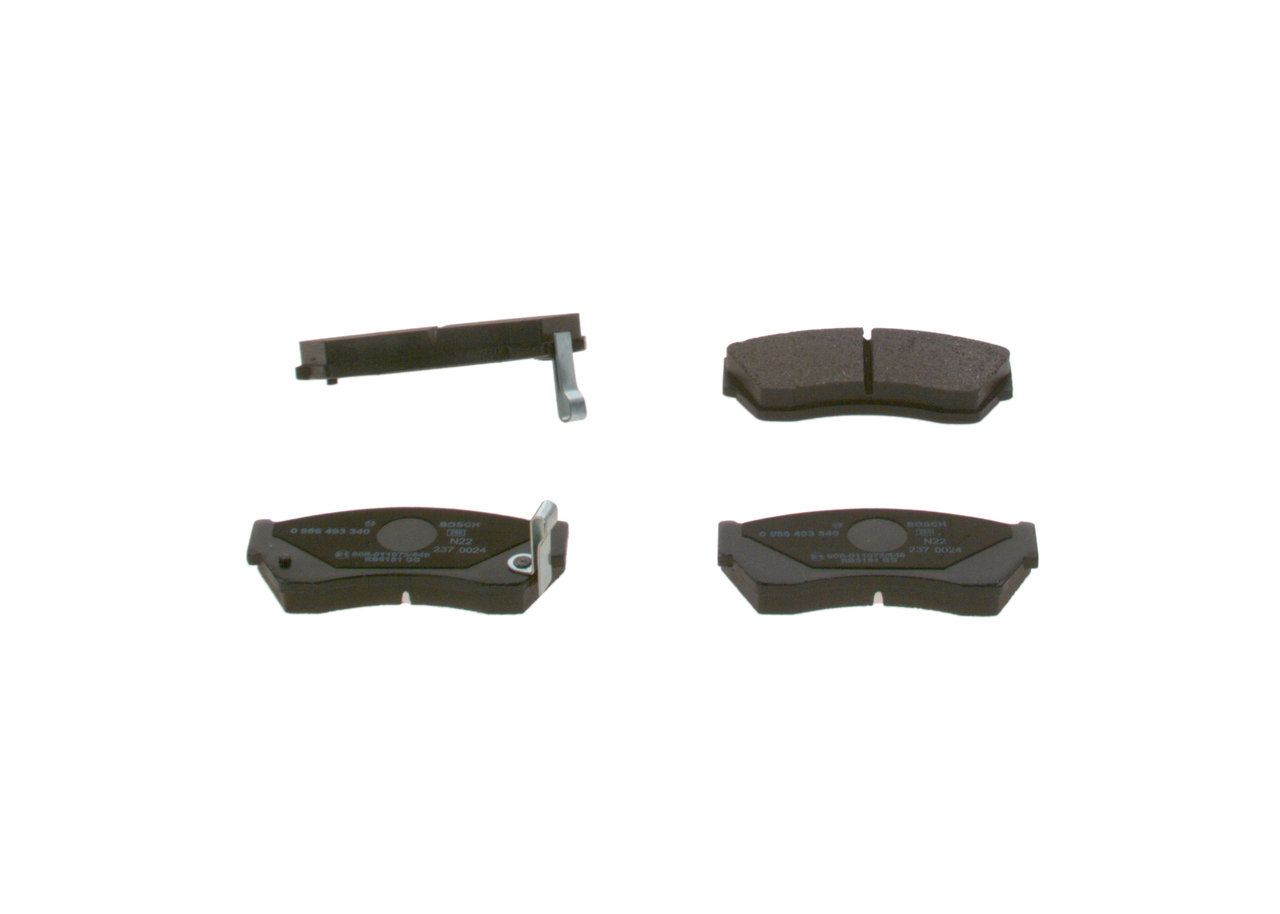 Suzuki Alto (EF) disk pads BOSCH 0 986 493 340