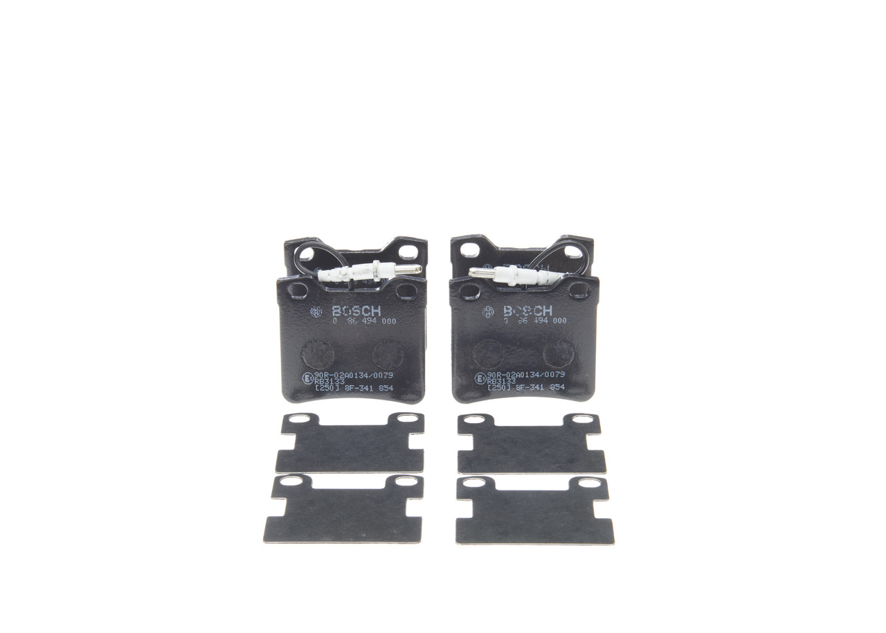 Número OEM 002 420 48 20 - Juego de pastillas de freno 0 986 494 000 MERCEDES-BENZ, PEUGEOT