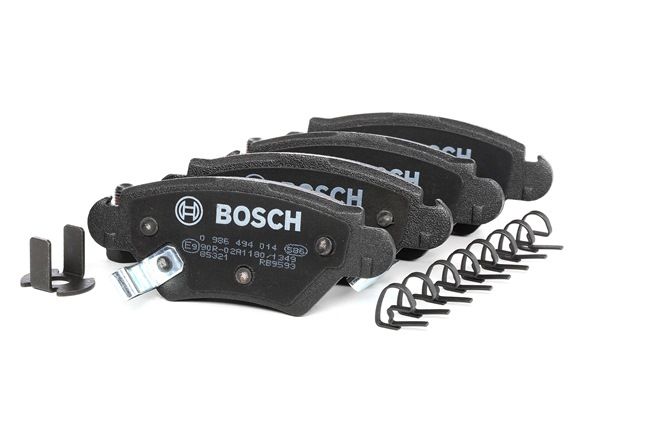 Número OEM 1 605 093 - Juego de pastillas de freno 0 986 494 014 OPEL, VOLVO, CHEVROLET, SAAB, VAUXHALL