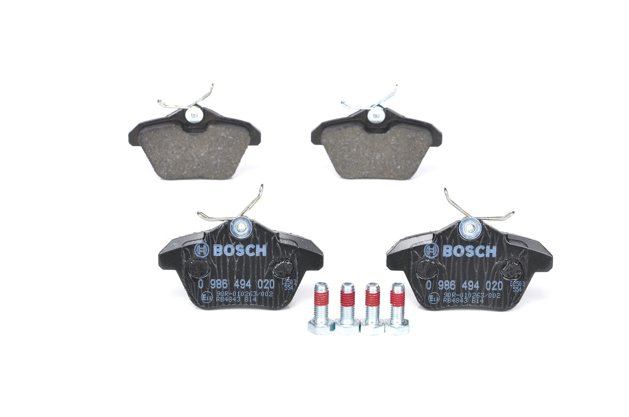 Kit pastiglie freni 0 986 494 020 BOSCH ALFA ROMEO 166 (936) 2.4 JTD 2000 136 CV