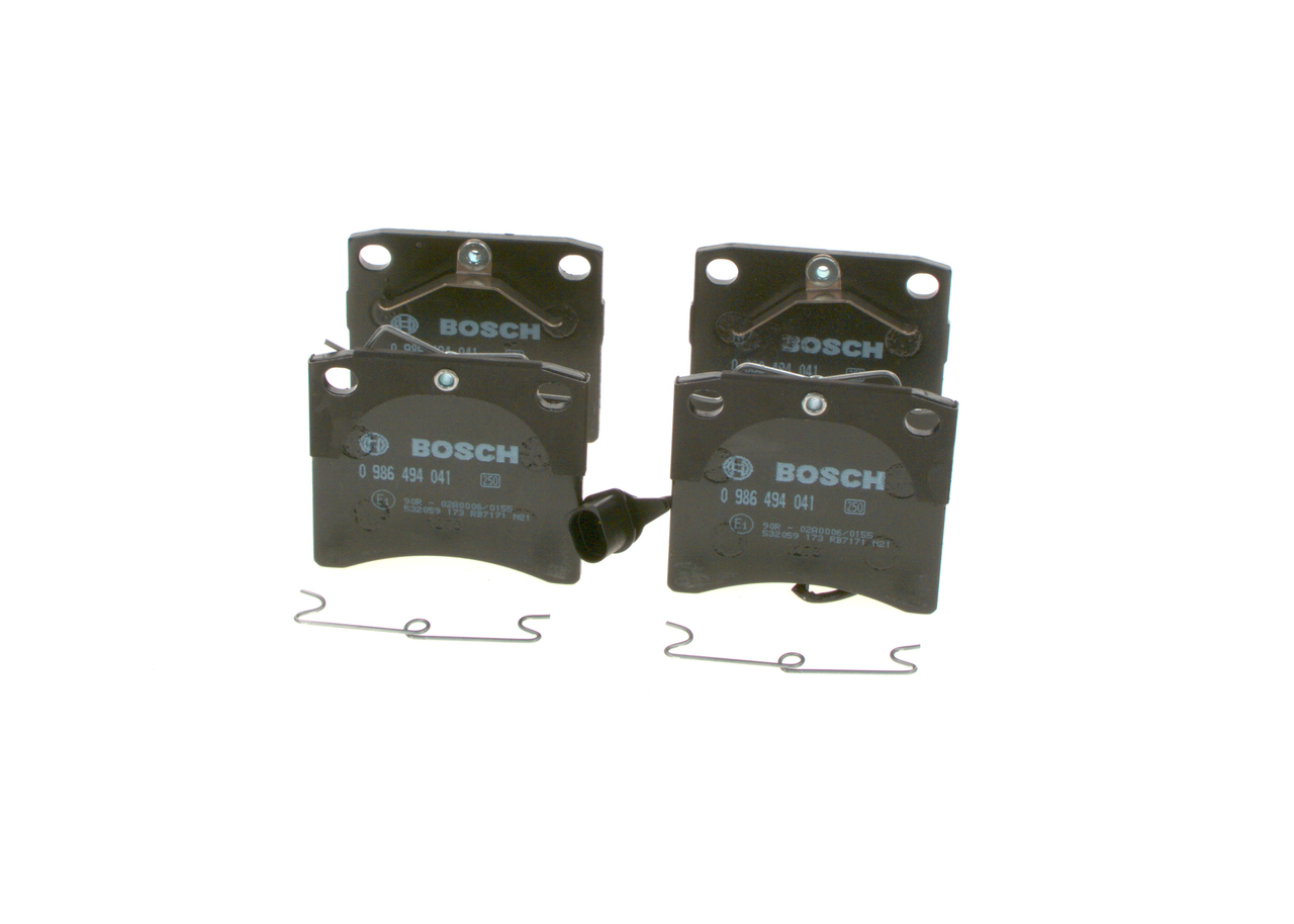 Numero OEM 7D0 698 151 C - Kit pastiglie freni 0 986 494 041 AUDI, SEAT, SKODA, PORSCHE