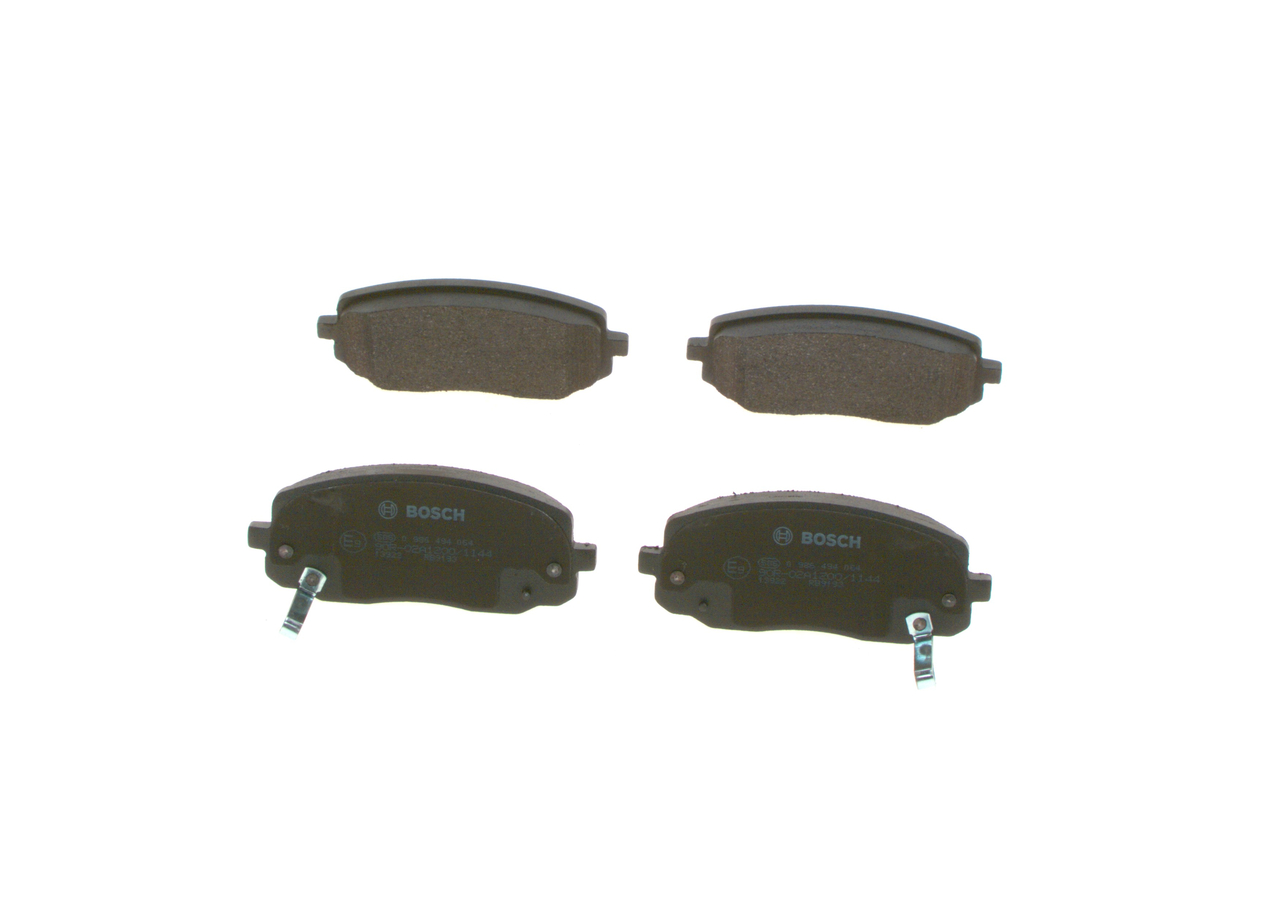 Número OEM 58101 07A00 - Juego de pastillas de freno 0 986 494 064 BMW, CITROËN, HYUNDAI, KIA