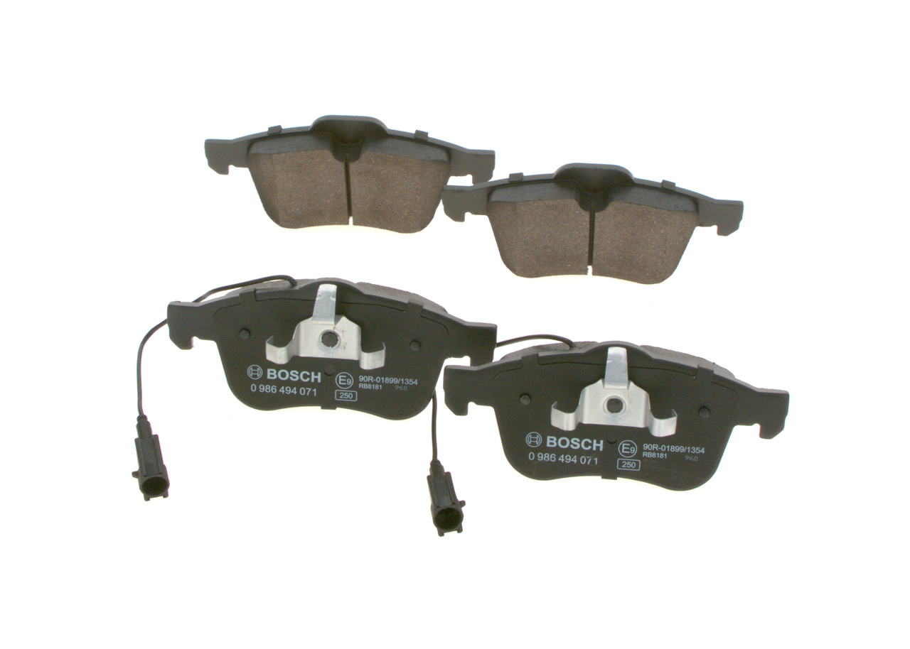 OEM-nummer 71 765 055 - Remblokken 0 986 494 071 FIAT, ALFA ROMEO, LANCIA, CHRYSLER