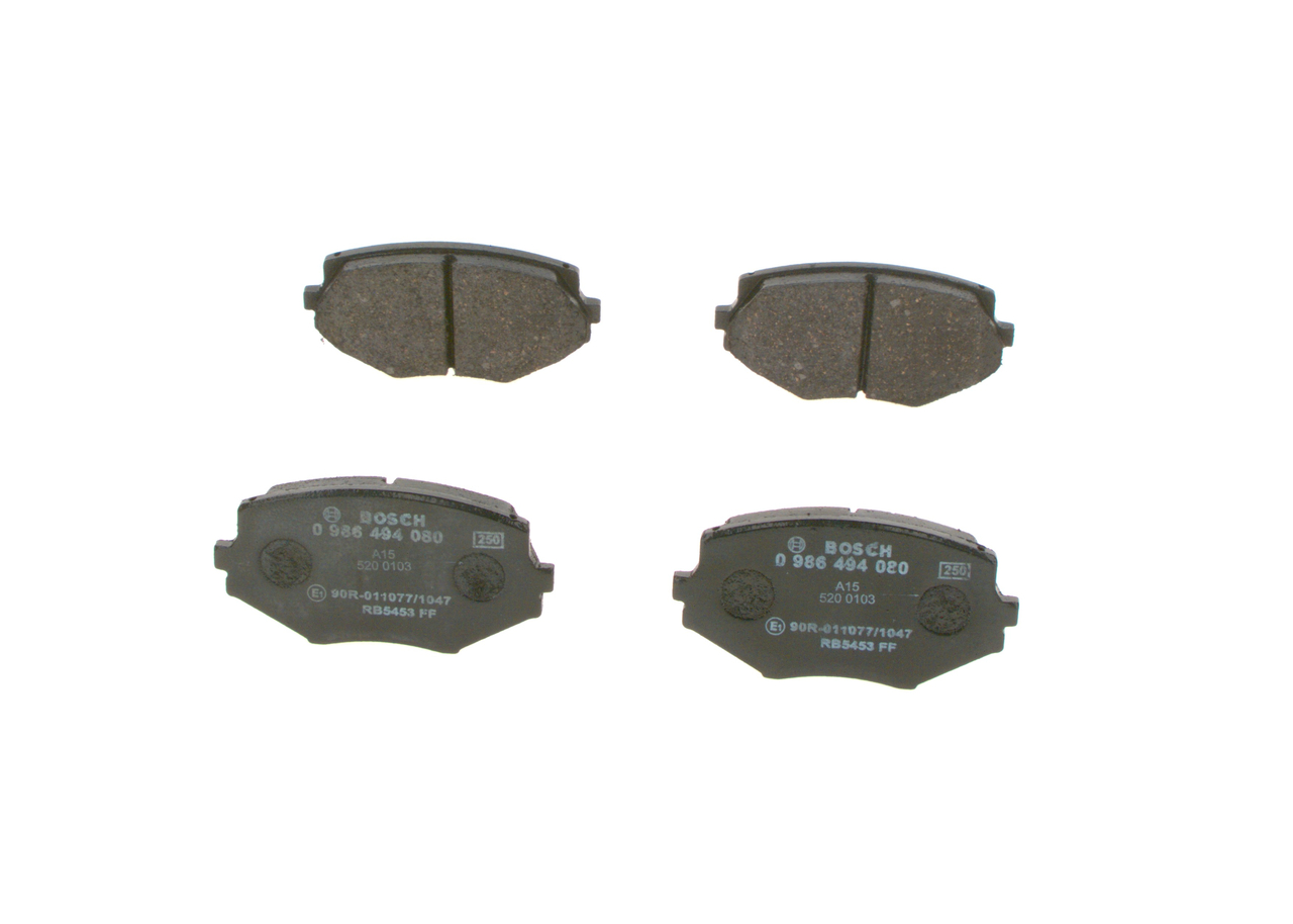 comprar BOSCH (0 986 494 080) Juego de pastillas de freno