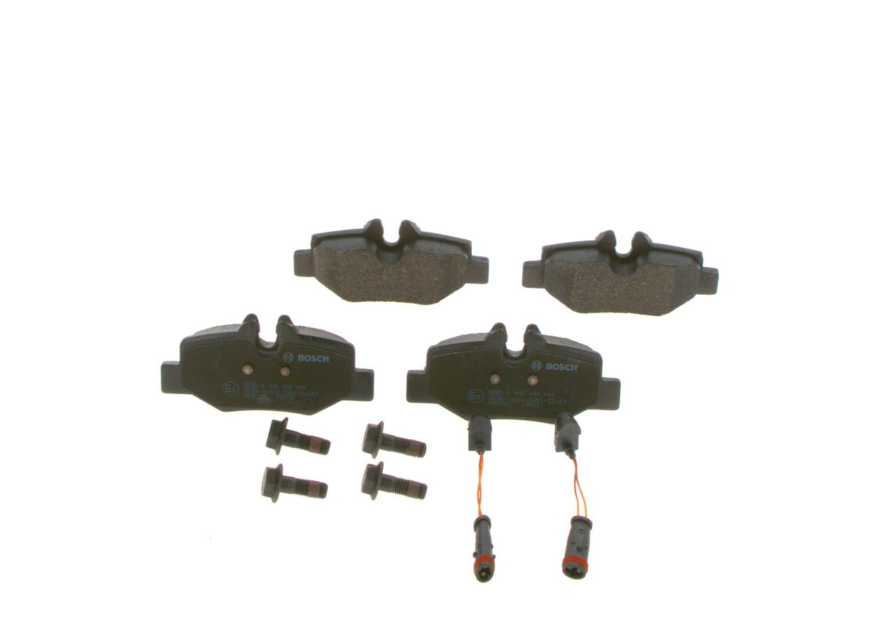 BOSCH 0 986 494 082 Bremsbeläge MERCEDES-BENZ Vito Bus (W639)