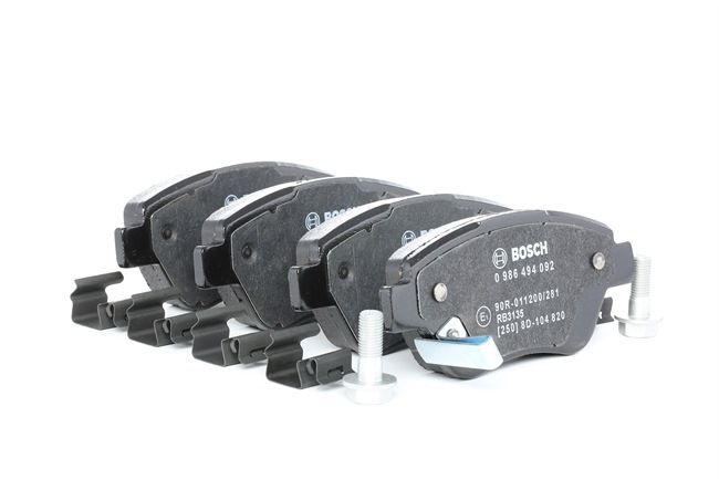 Brake Opel Adam M13: Brake pad set BOSCH 0 986 494 092