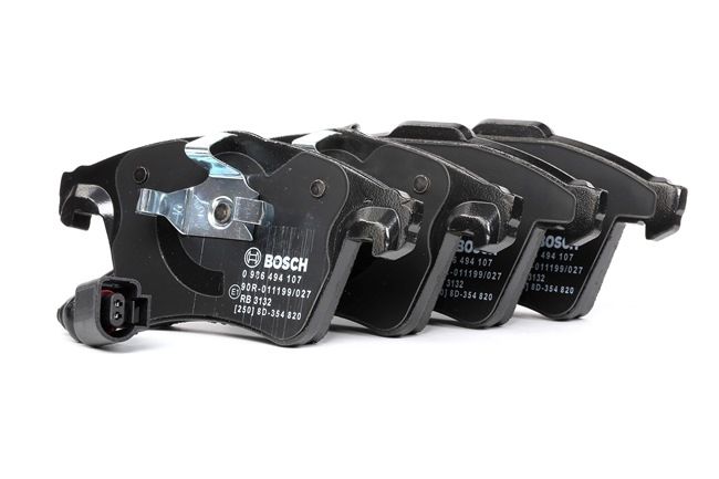 BOSCH | Bremsbeläge mit integriertem Verschleißsensor, mit Anti-Quietsch-Blech, mit Kolbenclip 0 986 494 107 VW Transporter T6 Kastenwagen (SGA, SGH) 2023 günstig online