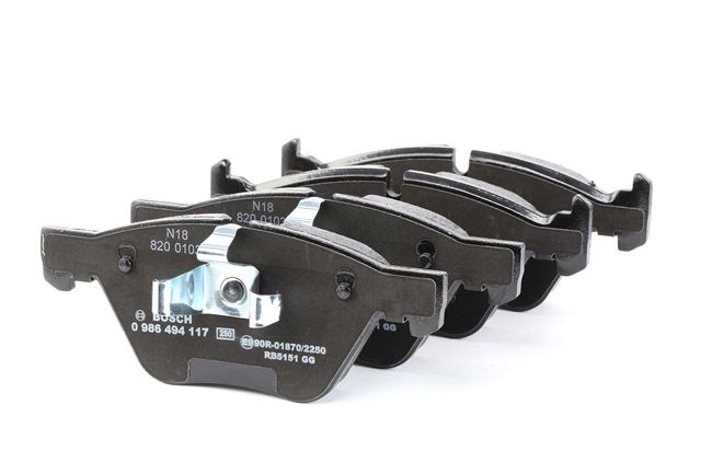 OEM-Nummer 34 11 2 288 856 - Bremsbeläge 0 986 494 117 BMW, MINI, JAGUAR
