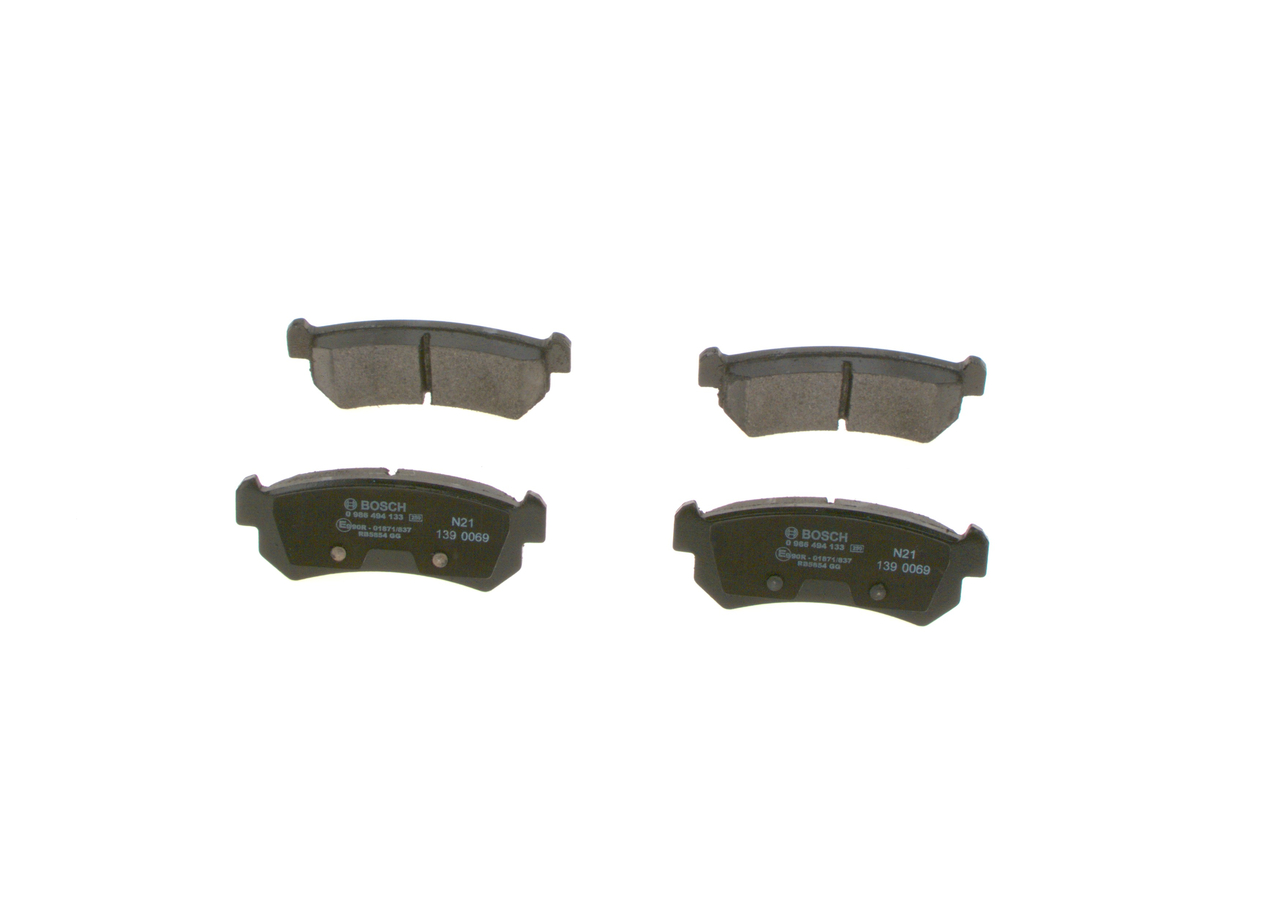 BOSCH 0 986 494 133 Bremsbeläge CHEVROLET Lacetti Limousine (J200)