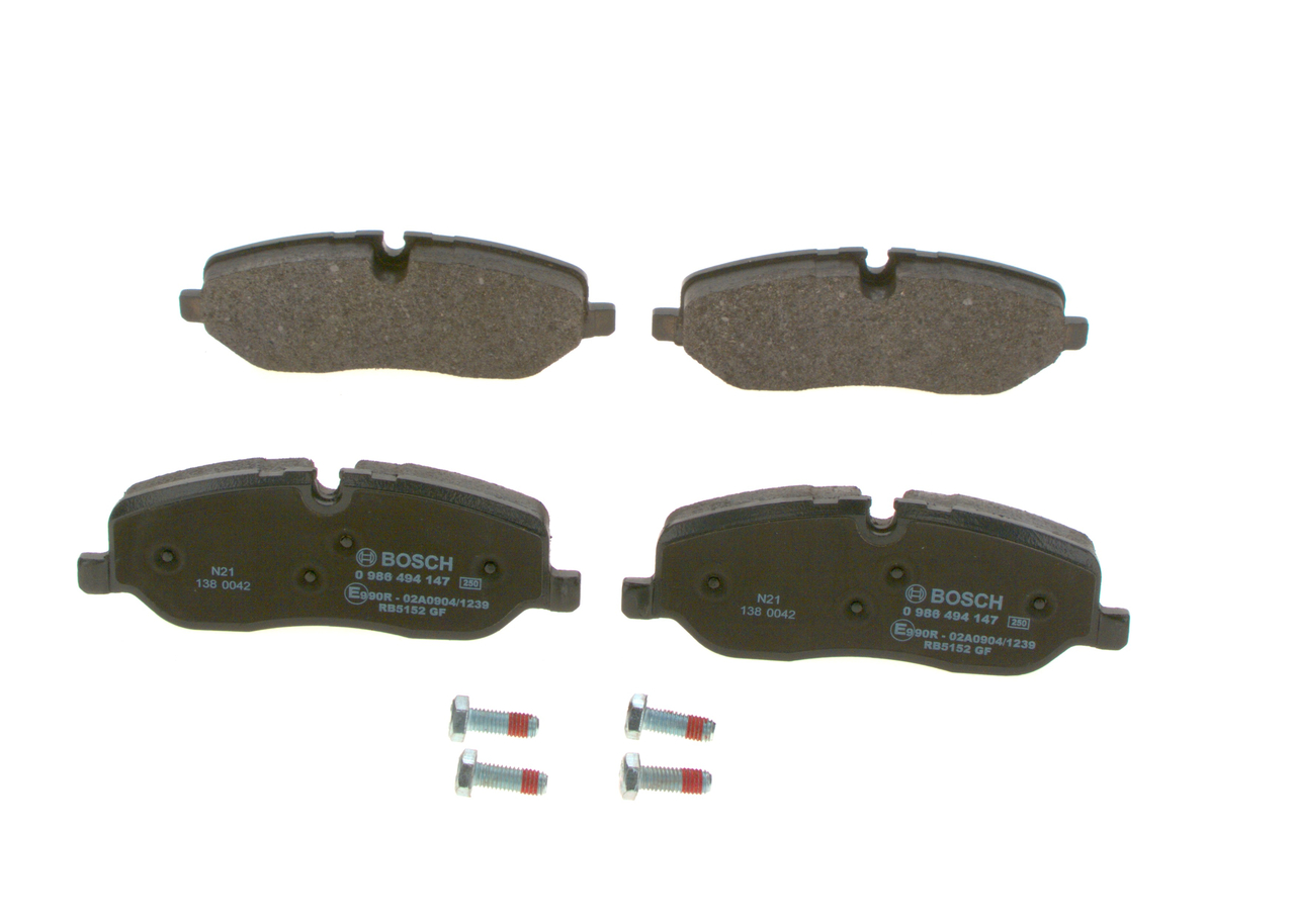 Bremse Discovery 3: Bremseklosser BOSCH 0 986 494 147