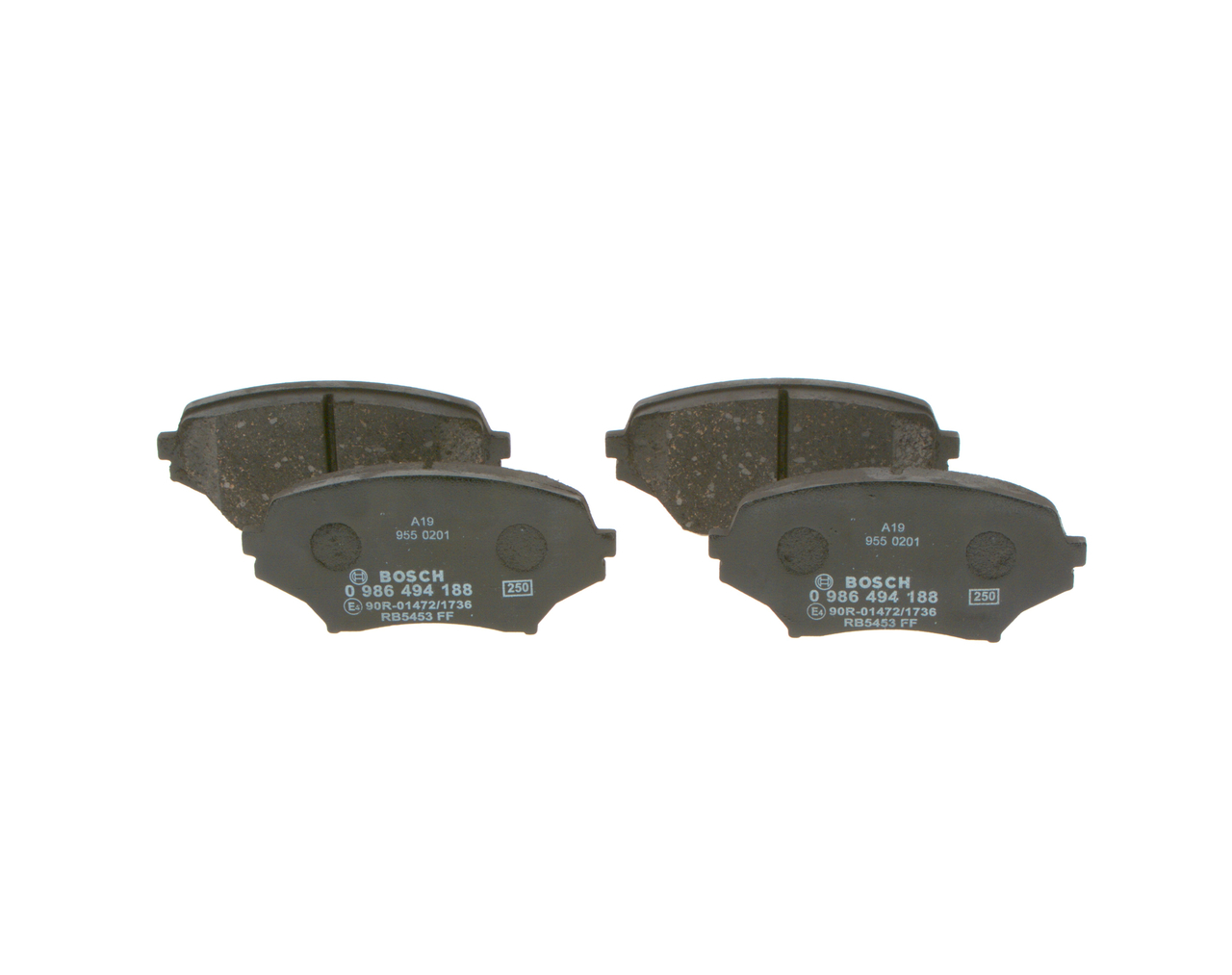 BOSCH 0 986 494 188 Bremsbeläge Mazda MX 5 nc