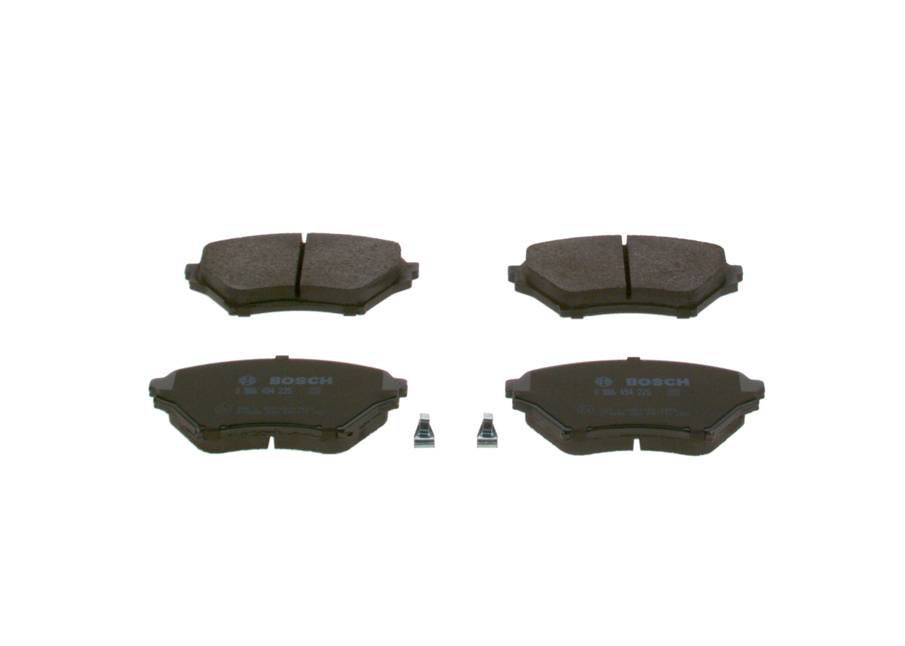 Número OEM N0Y3-33-28Z - Juego de pastillas de freno 0 986 494 225 MAZDA, MERCURY
