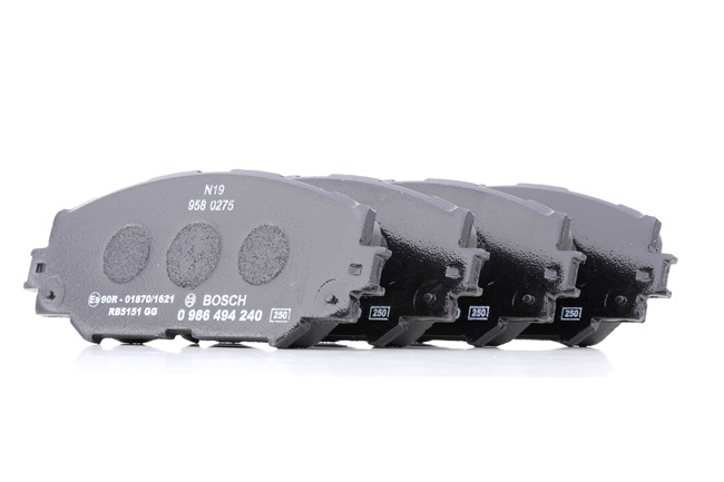 BOSCH | Kit de pastillas de freno 0 986 494 240 TOYOTA RAV4 III SUV (XA30) 2012 baratos online