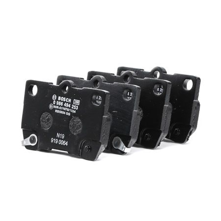 Número OEM 04466 30230 - Juego de pastillas de freno 0 986 494 253 TOYOTA, LEXUS, SATURN, WIESMANN