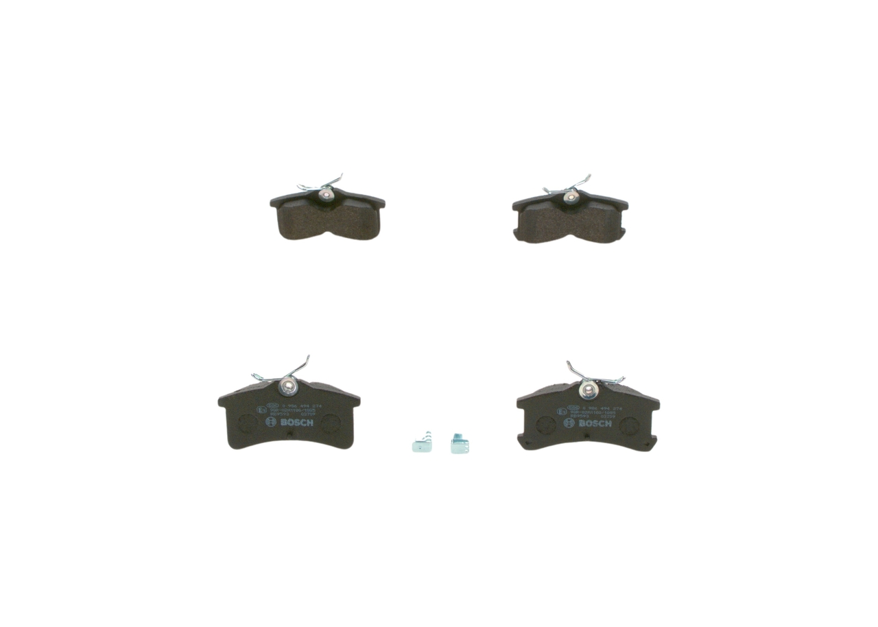 Número OEM 04466 20 130 - Pastilhas de travão 0 986 494 274 VW, CITROËN, TOYOTA, LEXUS, SATURN