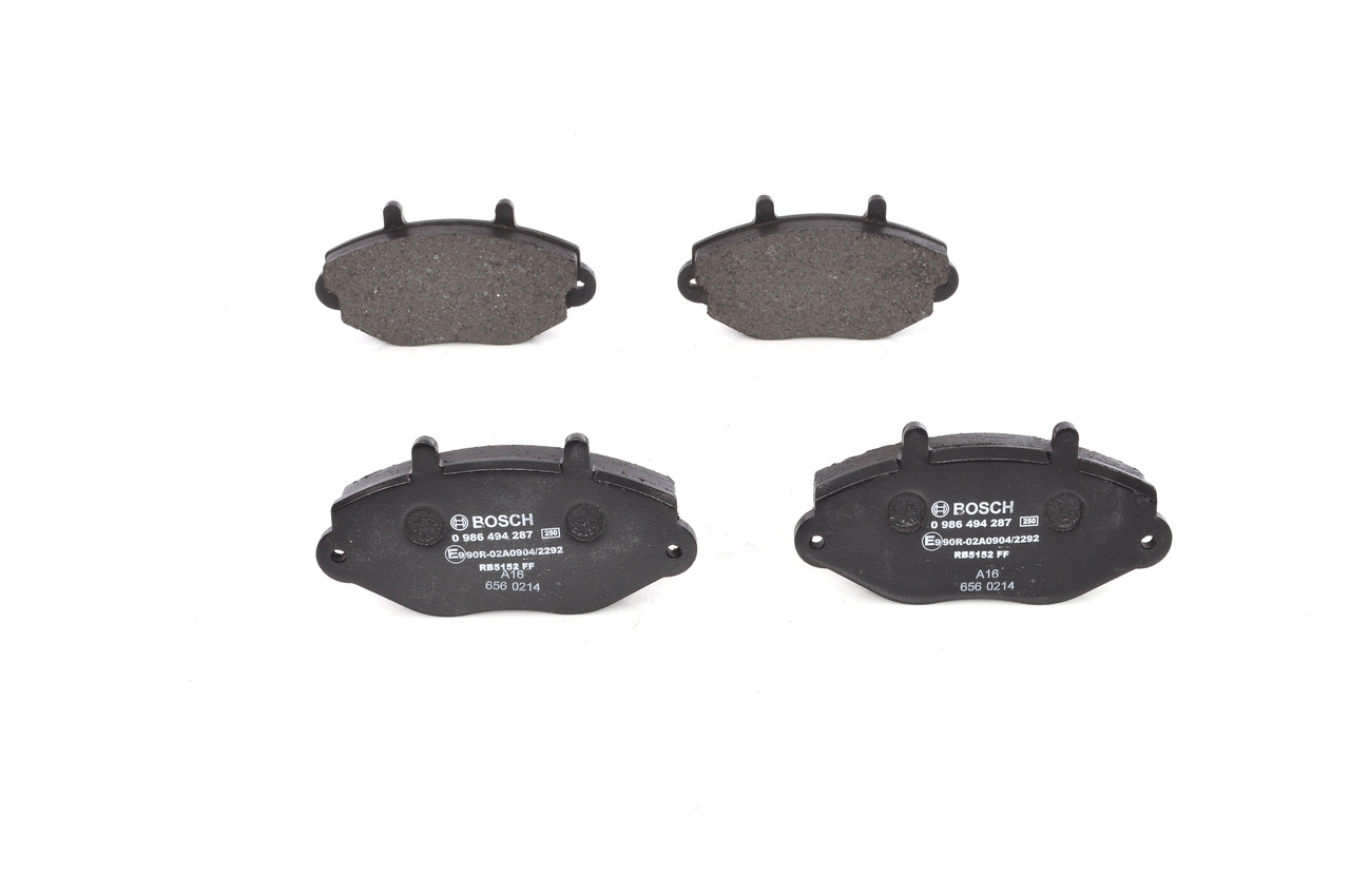 BOSCH | Pastillas 0 986 494 287 FORD Transit Mk4 Furgoneta (VE83) 2000 baratos online
