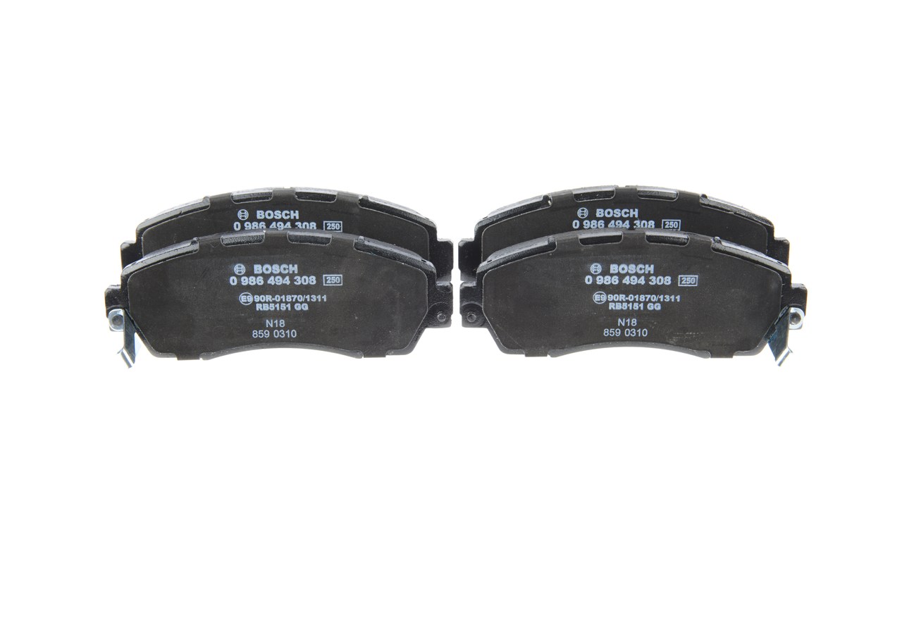BOSCH 0 986 494 308 Bremsklötze HONDA CR-V V (RW, RT)