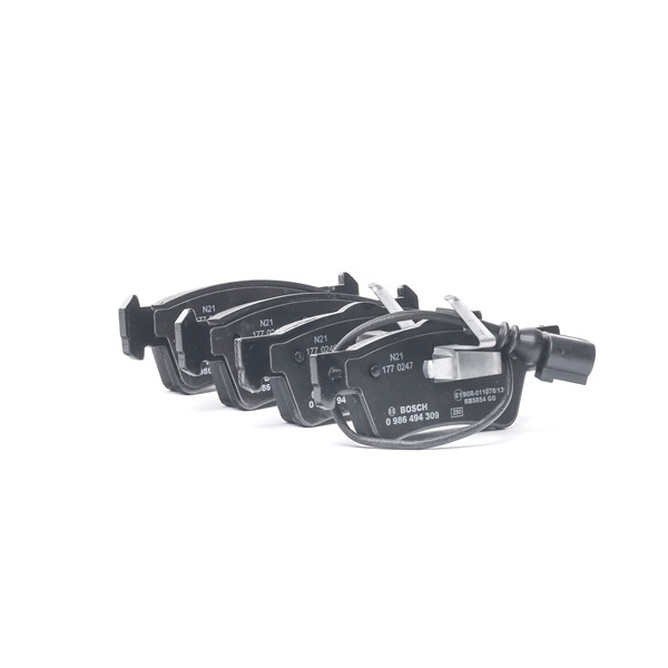 OEM nummer 7L6 698 451 C - Bremseklosser 0 986 494 309 VW, AUDI, SKODA, PORSCHE, SEAT