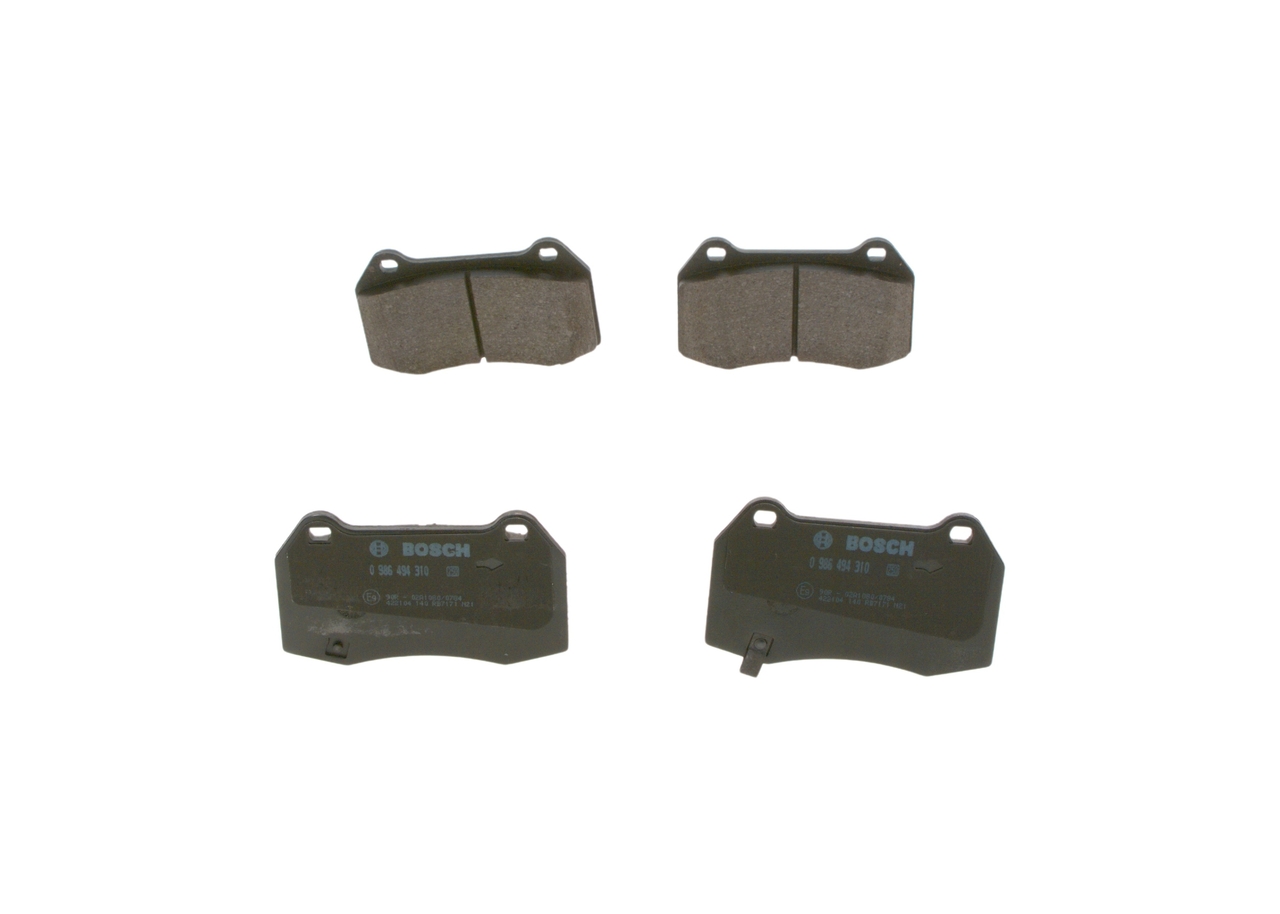 order BOSCH (0 986 494 310) Brake pad set