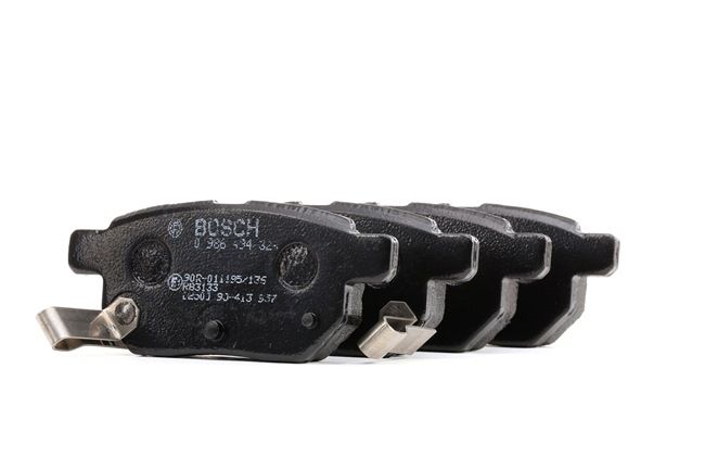 BOSCH | Bremseklosser med akustisk slitasjevarsel 0 986 494 328 TOYOTA Vios / Yaris III Sedan (XP150) 2016 billige på nett