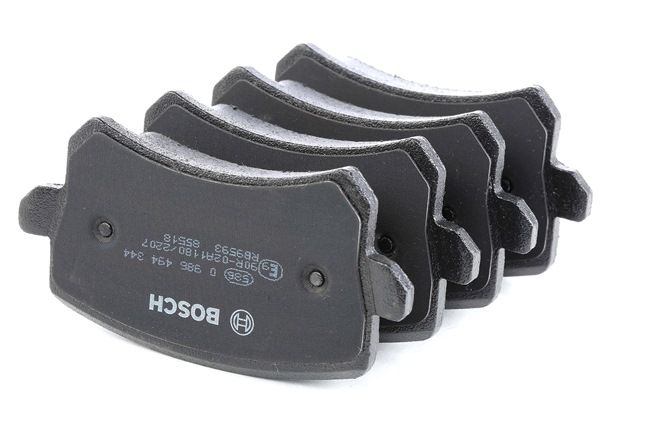 Número OEM 3C0 698 451 C - Juego de pastillas de freno 0 986 494 344 SEAT, AUDI, SKODA, PORSCHE