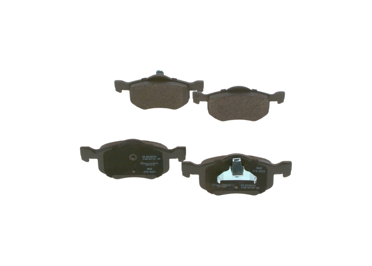 Número OEM EC25-33-23ZD - Juego de pastillas de freno 0 986 494 361 FORD, MAZDA, MERCURY