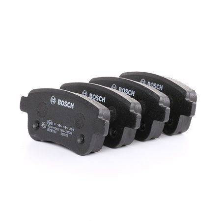 BOSCH 0 986 494 384 Bremsbelag RENAULT Clio V Schrägheck (BF)
