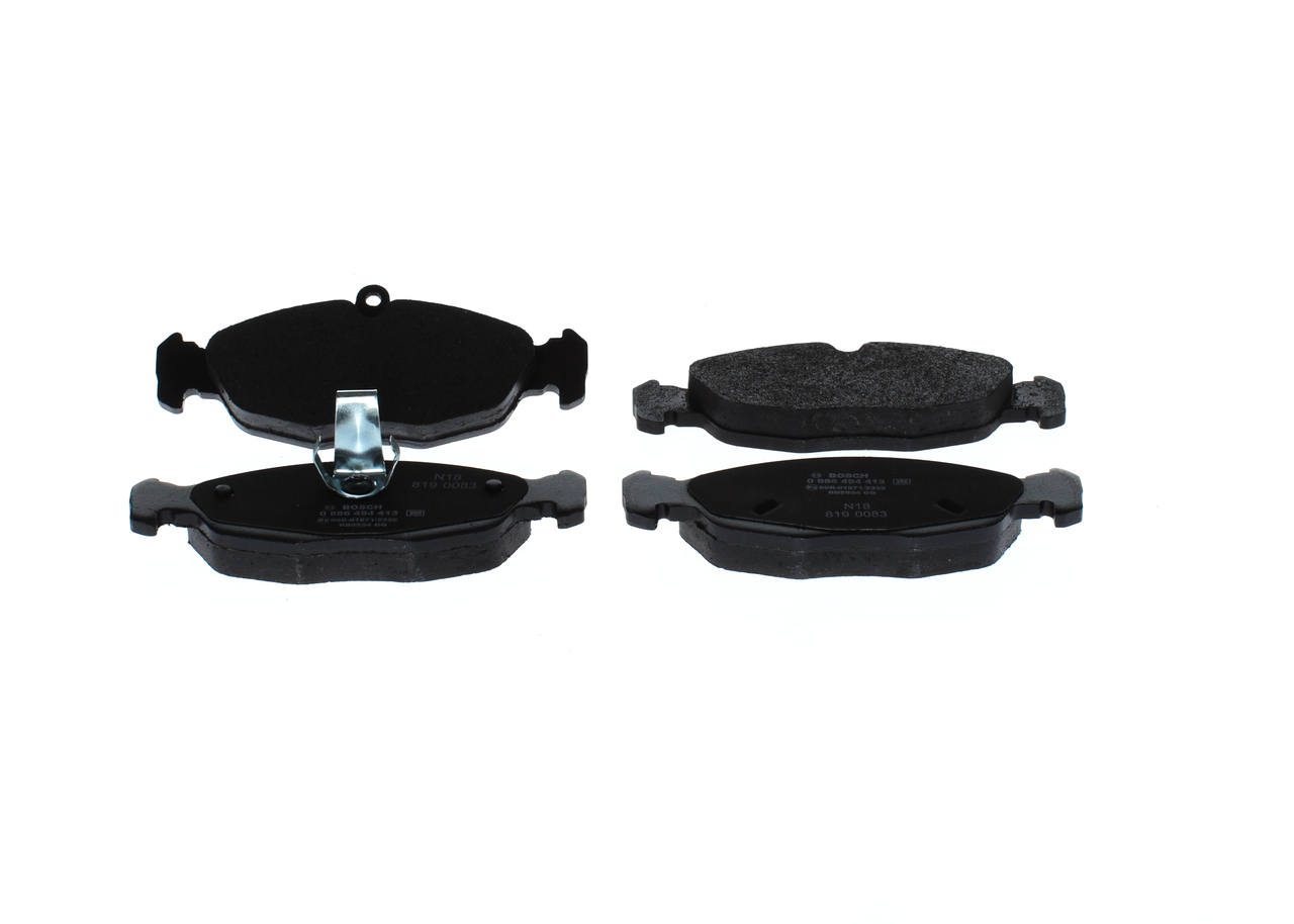 order BOSCH (0 986 494 413) Brake pad set