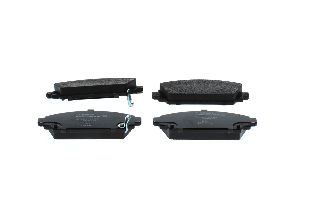 Número OEM 45022-S1A-E63 - Juego de pastillas de freno 0 986 494 414 HONDA, SUZUKI