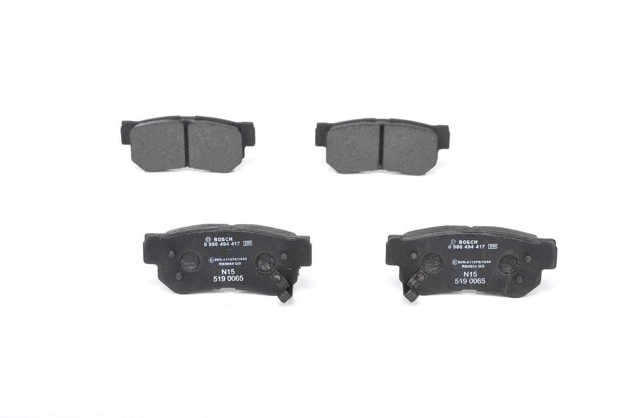BOSCH 0 986 494 417 Bremsbeläge HYUNDAI Santa Fe I (SM)