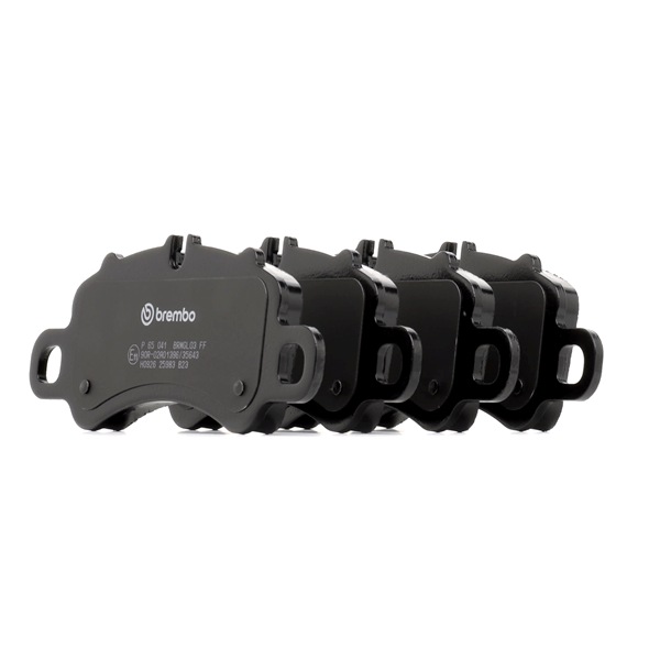 Numéro OEM 9P1 698 151 A - Plaquettes de frein P 65 041 PORSCHE