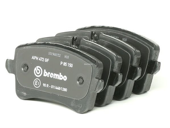 BREMBO | Pastillas De Freno con contacto avisador de desgaste, con tornillos pinza freno, Chapa antichirridos, con accesorios P 85 150 AUDI A6 C7 Sedán (4G2, 4GC) 2016 baratos online