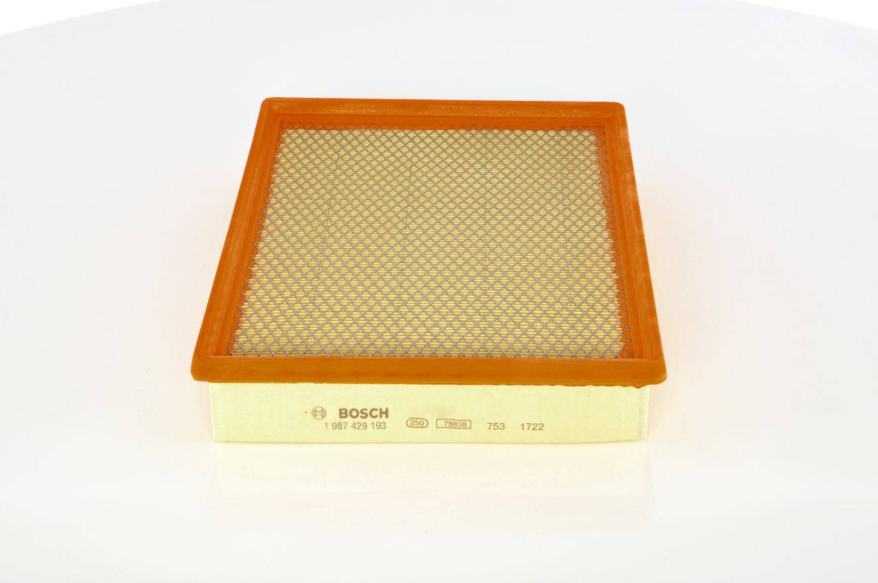 BOSCH | Luftfilter Filterindsats 1 987 429 193 SAAB 9-3 Sedan (YS3F) 2005 billig online