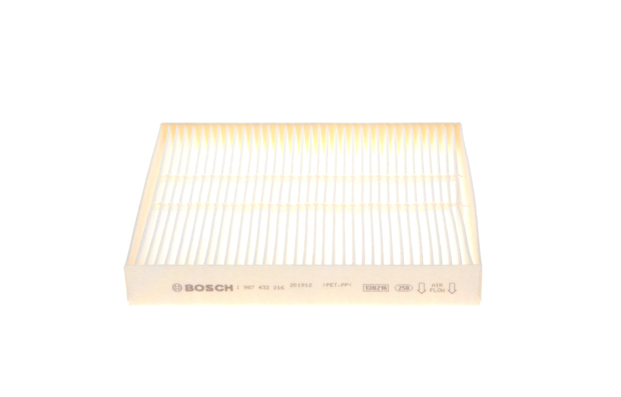 BOSCH 1 987 432 216 Kabinenluftfilter MITSUBISHI Lancer VIII Limousine (CY_A, CZ_A)
