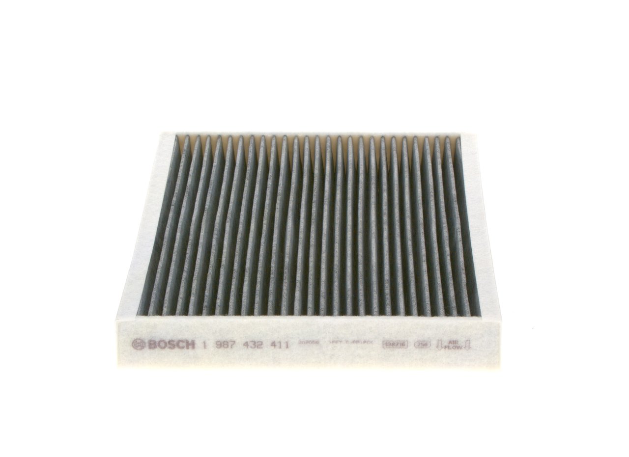 Número OEM 1 808 527 - Filtro de habitáculo 1 987 432 411 OPEL, HONDA, CHEVROLET, DAEWOO, CADILLAC