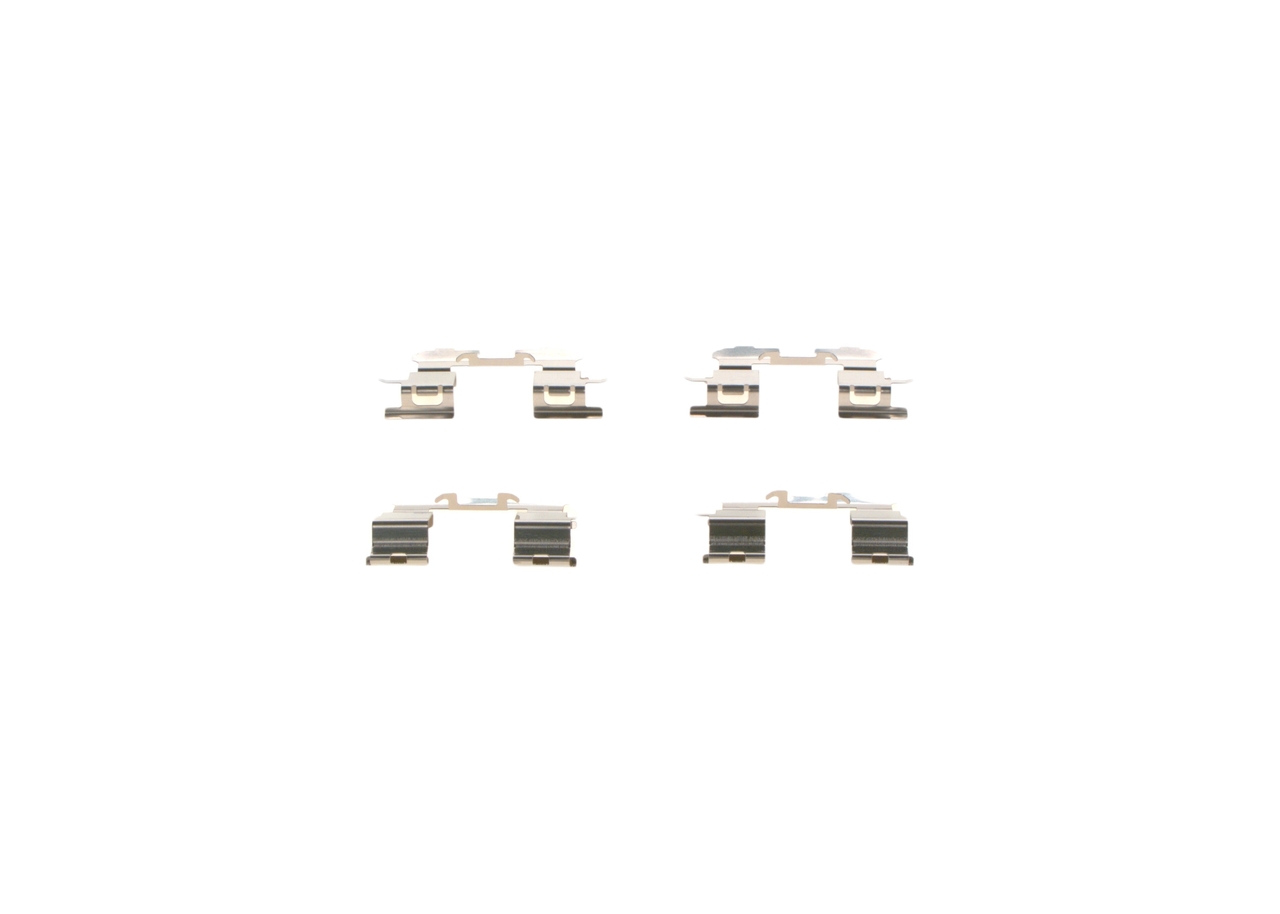 Accessoireset voor remblokken 1 987 474 407 BOSCH TOYOTA Yaris Verso (P2) 1.4 D-4D (NLP20_, NLP22_) 2001 75 Pk