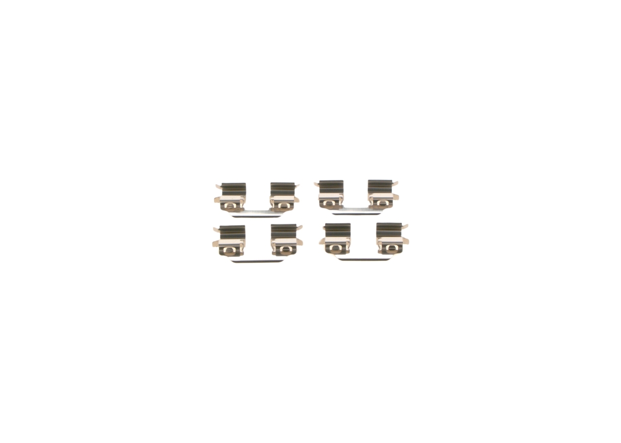 Kit accessori, pastiglia freno 1 987 474 478 BOSCH RENAULT Kangoo II Express (FW) 1.5 dCi 90 (FW0G, FW05, FW08, FW11) 2021 90 CV