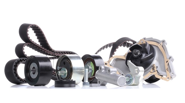 BOSCH | Zahnriemensatz mit Wasserpumpe Zähnez.: 207, mit Spanndämpfer, Spannrolle 1 987 948 519 AUDI A4 B6/B7 Cabrio (8H7, 8HE) 2004 günstig online