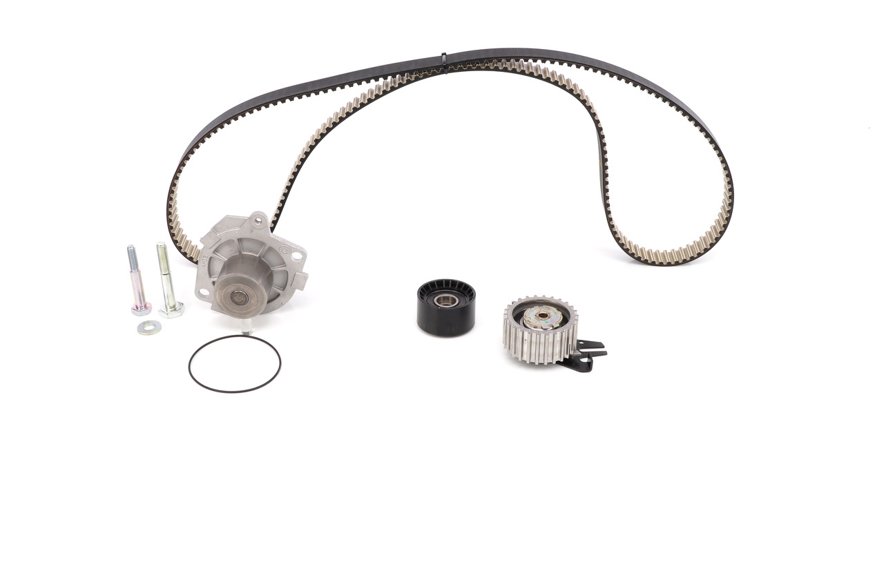 Kit cinghia distribuzione, pompa acqua 1 987 948 745 BOSCH ALFA ROMEO 159 Sedan (939) 1.9 JTDM 8V (939AXE1B) 2010 120 CV