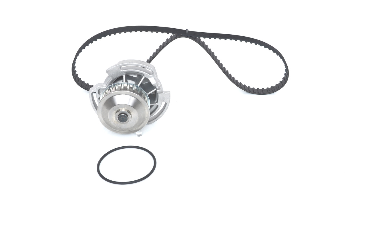 Zahnriemensatz mit Wasserpumpe 1 987 948 801 BOSCH VW Polo II Classic (86C, 80) 1.0 1992 45 PS