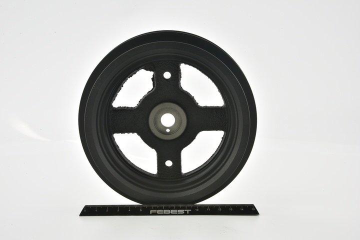 FEBEST TDS-2NZFE Crankshaft pulley TOYOTA Yaris Hatchback (_P1_) 1.5 106 hp Petrol 2003