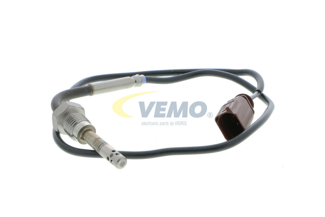 Sensor, Abgastemperatur V10-72-0008 VEMO VW Multivan T5 (7HM, 7HN, 7HF, 7EF, 7EM, 7EN) 2.0 BiTDI 2011 180 PS