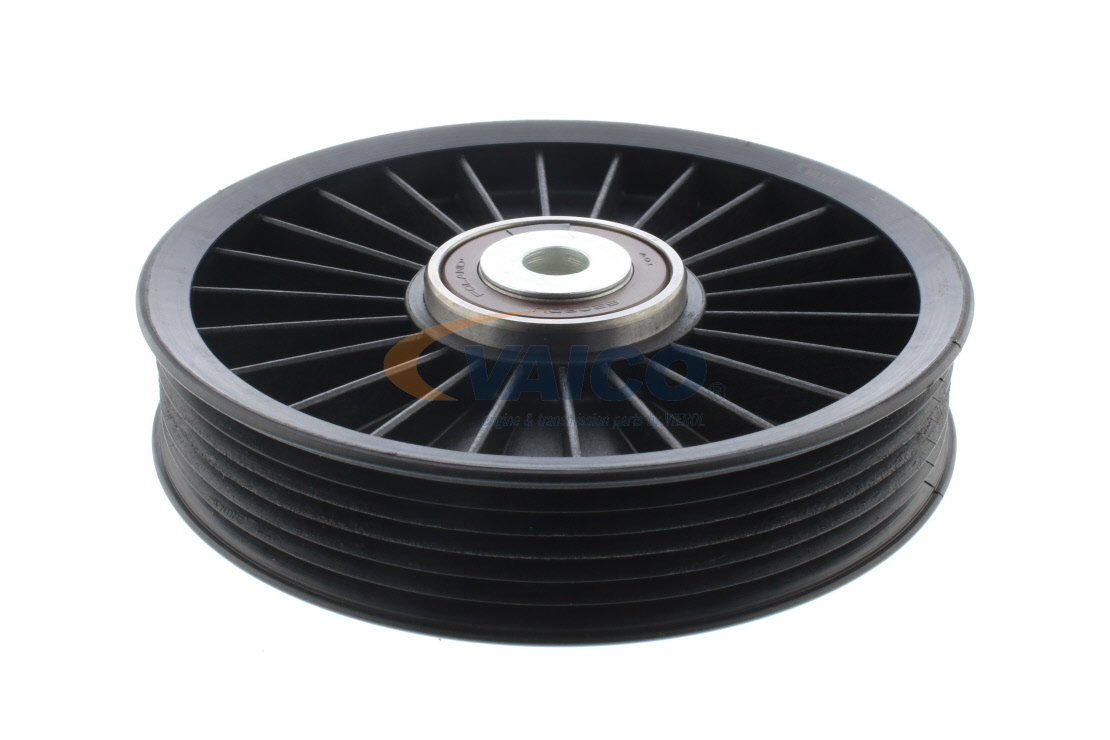 Chain VAUXHALL Astra Mk7 (K) Hatchback (B16): Deflection / Guide Pulley, v-ribbed belt VAICO V40-1984