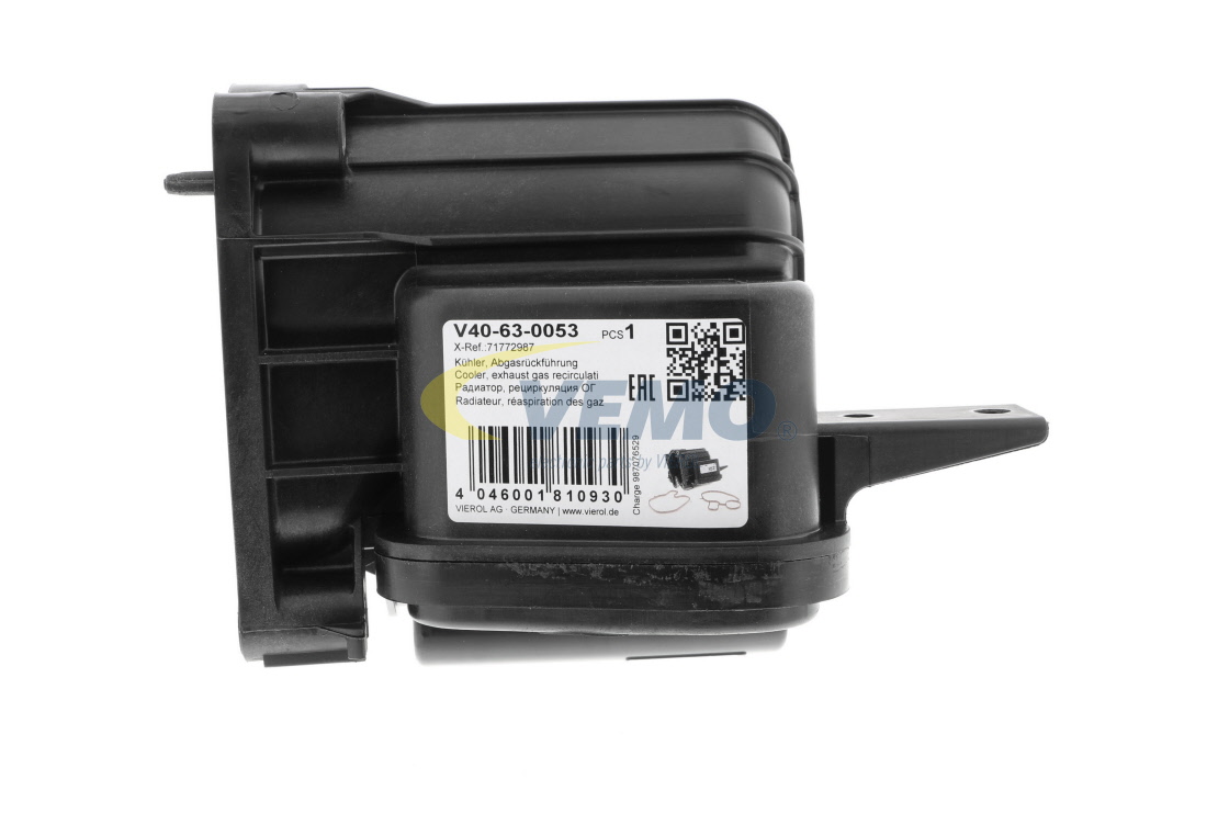 Numéro OEM 055 590 953 - Radiateur EGR V40-63-0053 OPEL