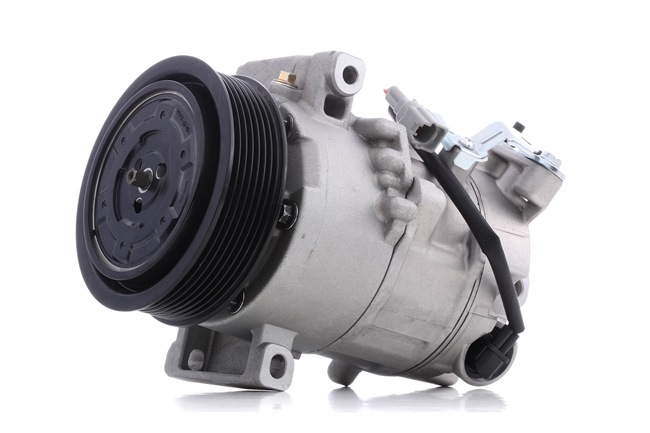 447K0256 RIDEX Air con pump Refrigerant: R134a, PAG 46