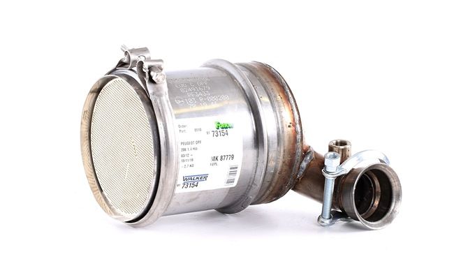 WALKER 73154 diesel particulate filter (dpf) CITROËN DS3 Hatchback 1.4 HDi (SA8HP4) 68hp 2015